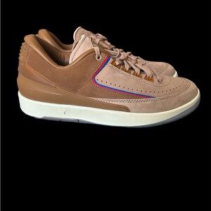Nike Air Jordan 2 Retro Low Mens Casual Lace Gym Trainers Shoes Size US Sz 8